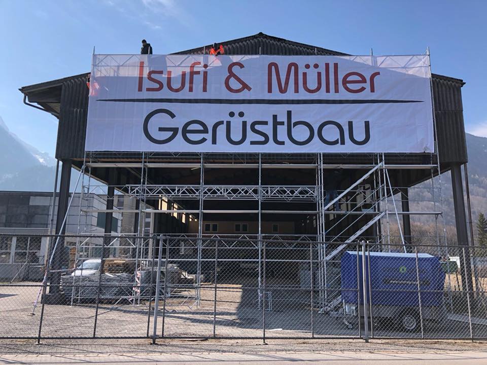 Gerüstbau Glarus - Fassadengerüst